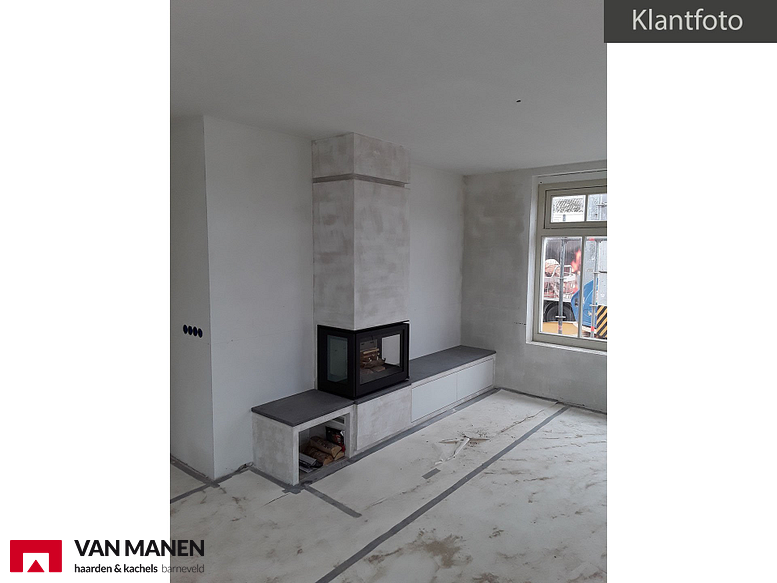 Barbas Unilux 270 Three Sided Houtkachel