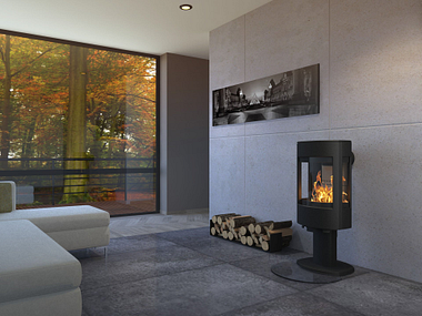 Dovre ASTRO4CB/P Houtkachel
