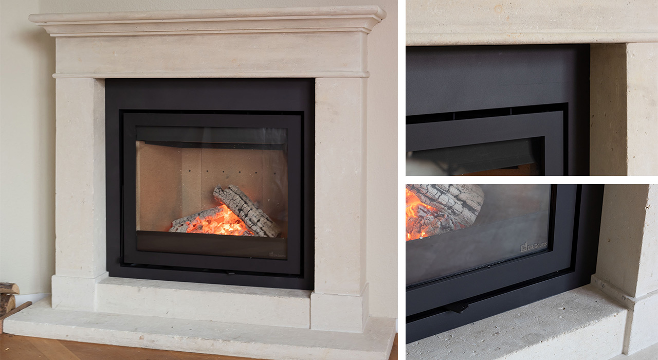 Oplossing open haard renovatie