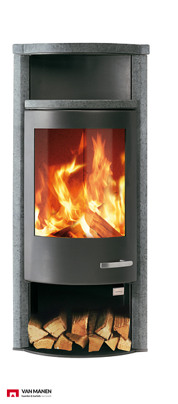 Skantherm MERANO staal Houtkachel