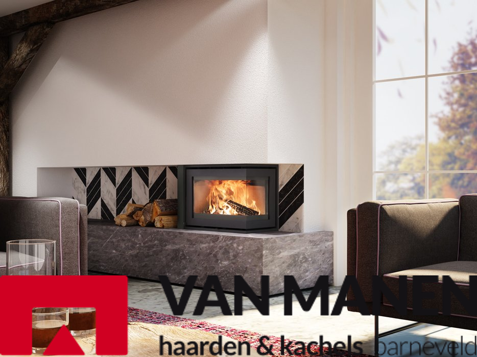 Dik Geurts Instyle Corner Slim 660495 Houtkachel Van Manen Haarden And Kachels 