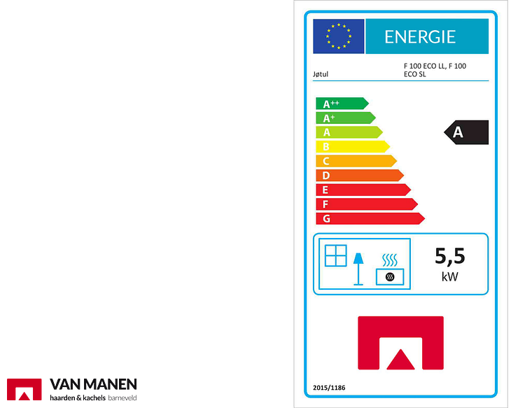 Jotul F 100 ECO LL Houtkachel