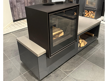 Barbas Box 30 60 showroommodel Houtkachel