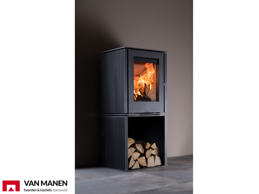 Trimline Woody Loft onderstel stalen rillen smal