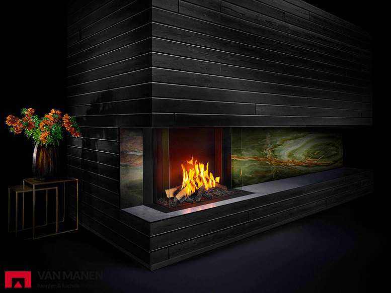 Barbas Gas Fire Panorama 90-70 Gashaard