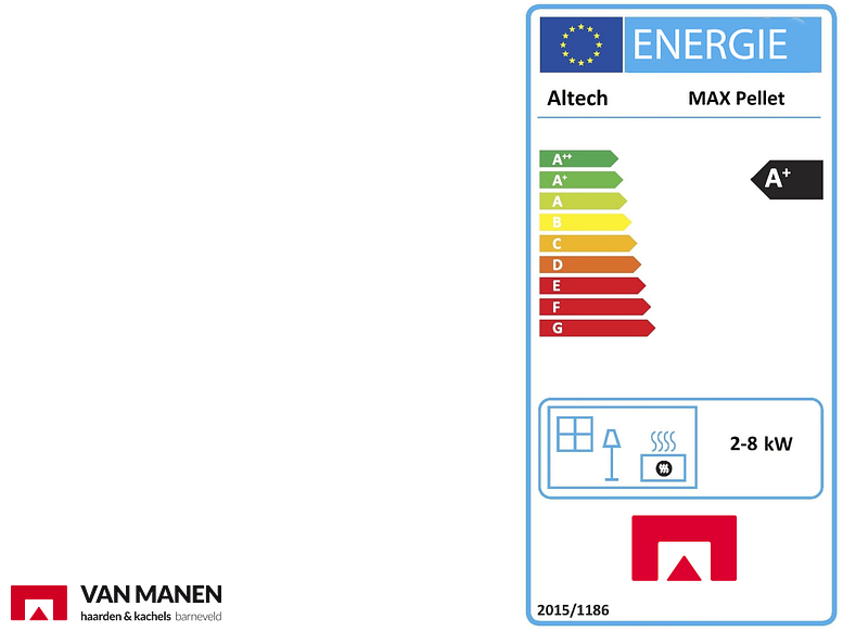 Altech Max B pellet Pelletkachel