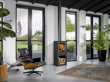 Barbas Box-20 40 Houtkachel