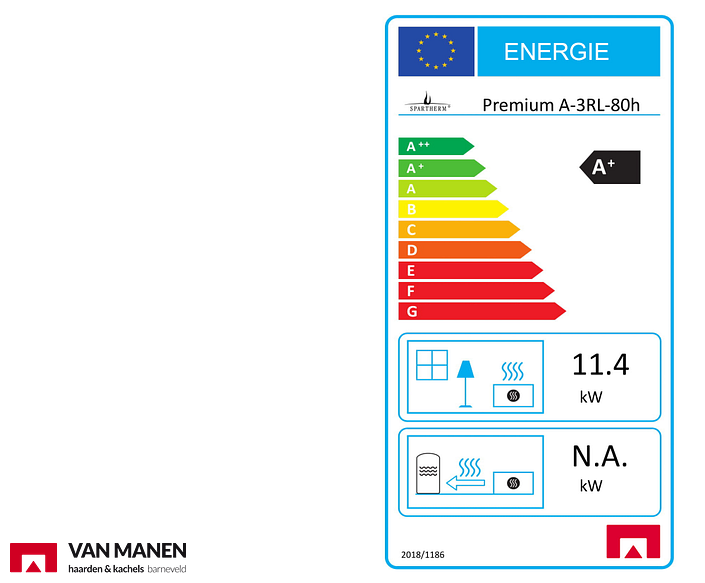 Spartherm Premium Triple 80x41x50 Houtkachel