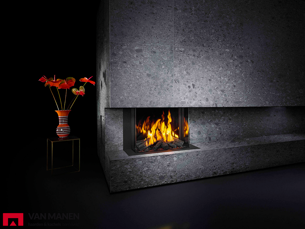 Barbas Gas Fire Panorama 80-50