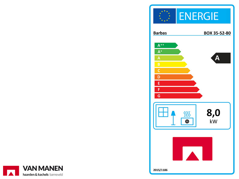 Barbas Box 35 52-80 Houtkachel