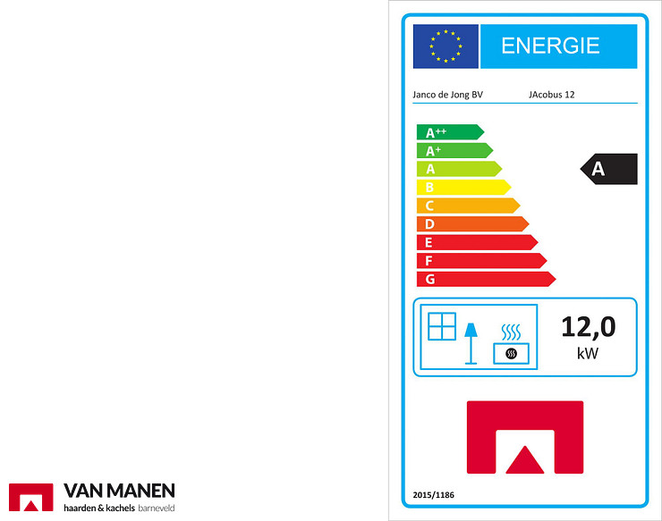 JAcobus 12 Houtkachel