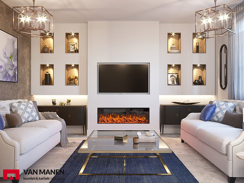 Fair Fires Tru Vizion Pano 1250 Elektrische haard