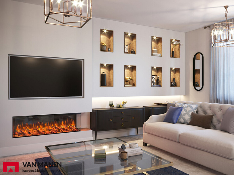 Fair Fires Tru Vizion Pano 1250 Elektrische haard