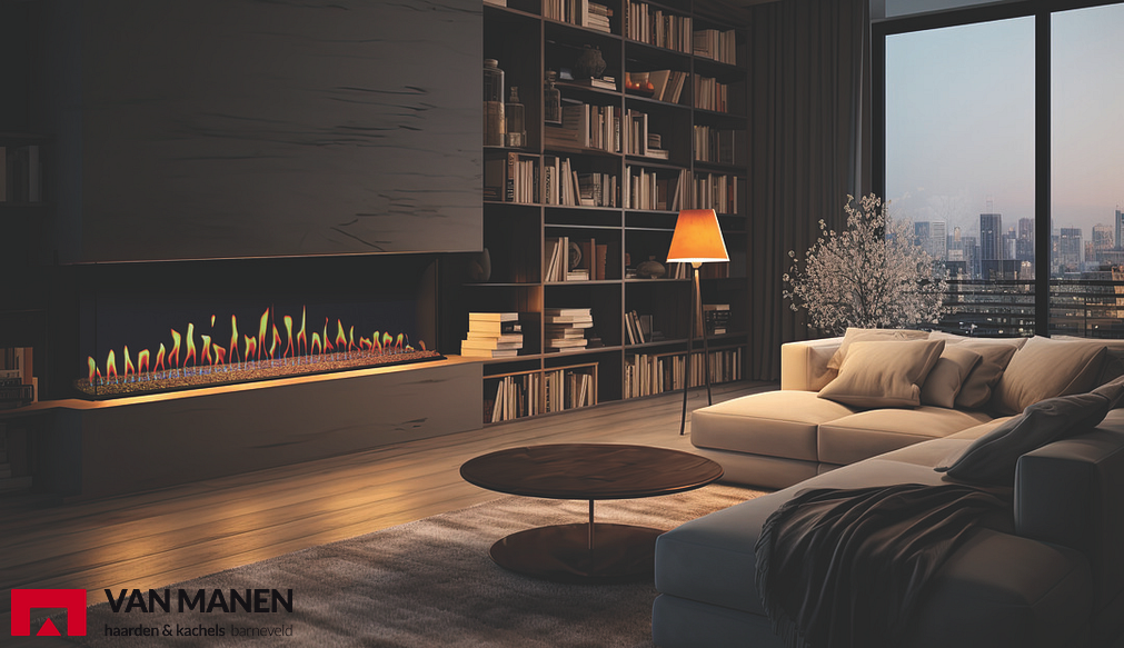 Fair fires Tru vizion solution true flame 1500 lcd Elektrische haard