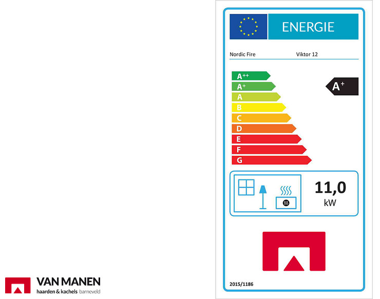 Nordic Fire Viktor 12 Pelletkachel