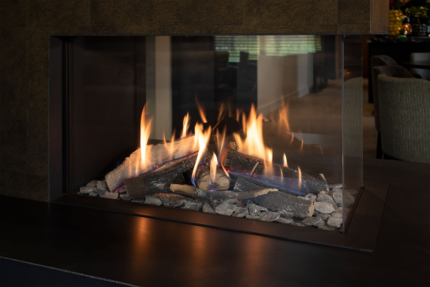 Het verschil tussen een gashaard met open en gesloten systeem