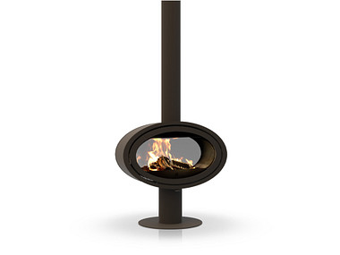 Dik Geurts Oval Tunnel Base Houtkachel