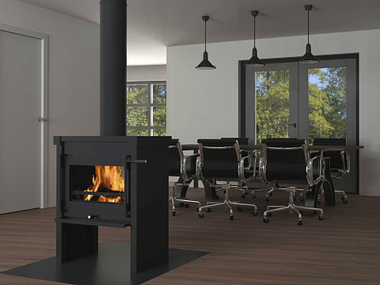 JAcobus 6 Doorkijk Houtkachel