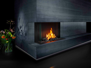 Barbas Gas Fire Panorama 110-70 Gashaard