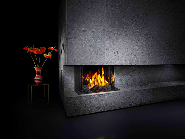 Barbas Gas Fire Panorama 70-55 Gashaard