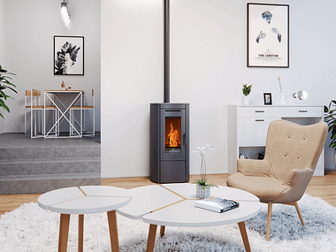 Nordic Fire Ilvar 7 Pelletkachel