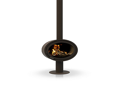 Dik Geurts Oval Front Base Houtkachel