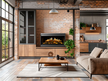 Kalfire E-One 100F FR Elektrische haard