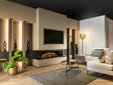 Kalfire E-one 130S Elektrische haard