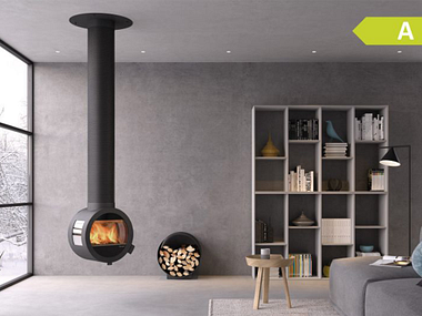 Nordpeis ME Ceiling Houtkachel