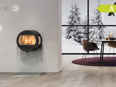 Nordpeis ME Glass Houtkachel