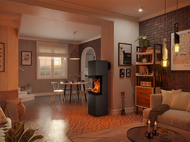 Spartherm Trico S Houtkachel