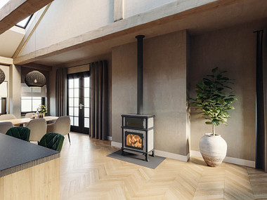 Altech Vision Cook Houtkachel