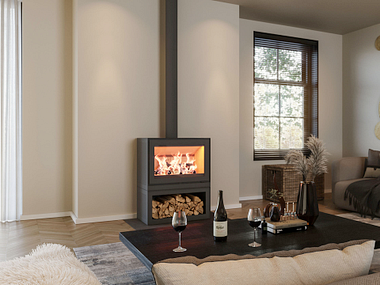 Altech Max W Depot Houtkachel