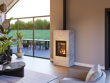 Altech Max Massiv H Houtkachel