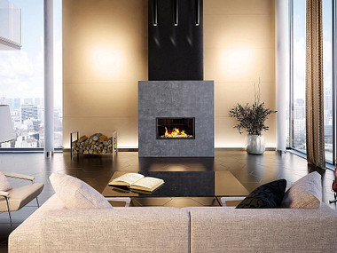 Ruegg Violino 55x73 Houtkachel