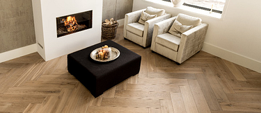 Vloerverwarming in combinatie met een houtkachel