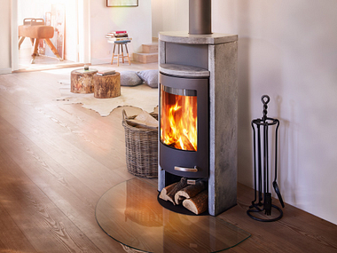 Skantherm MERANO staal Houtkachel