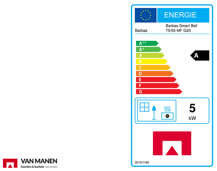 Bellfires Smart bell 75/55 Gashaard