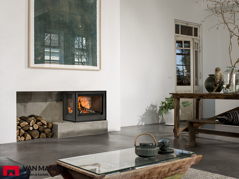 Barbas Unilux 270 Left/Right Houtkachel