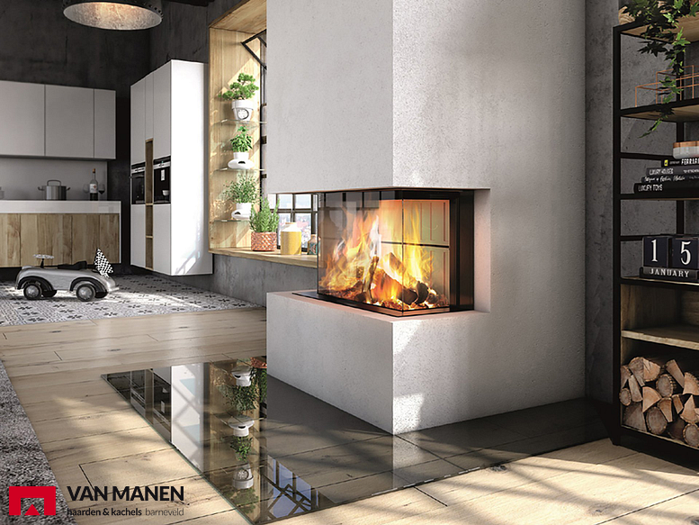 Spartherm Premium Triple 80x41x50 Houtkachel