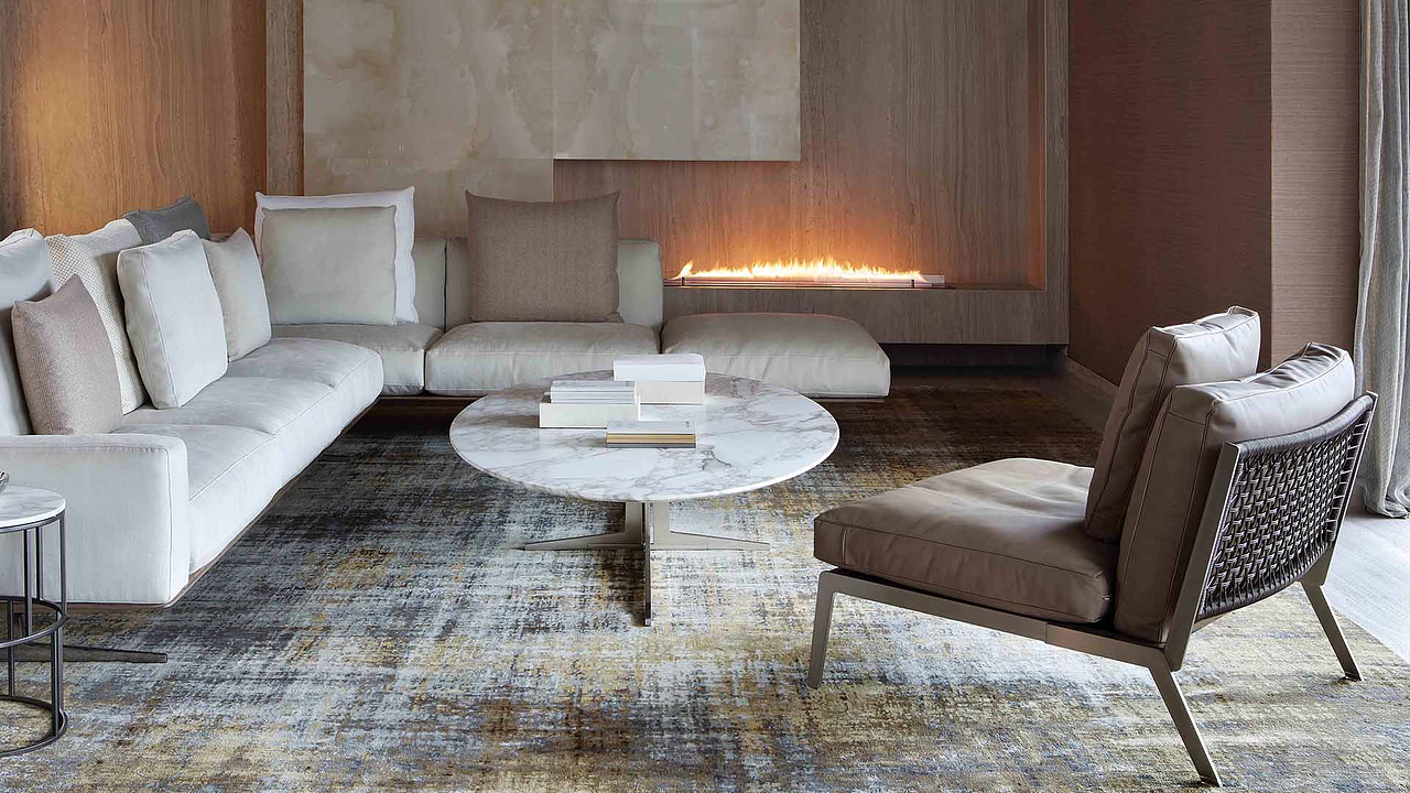 Moderne bio-ethanol haard warmte van Planika