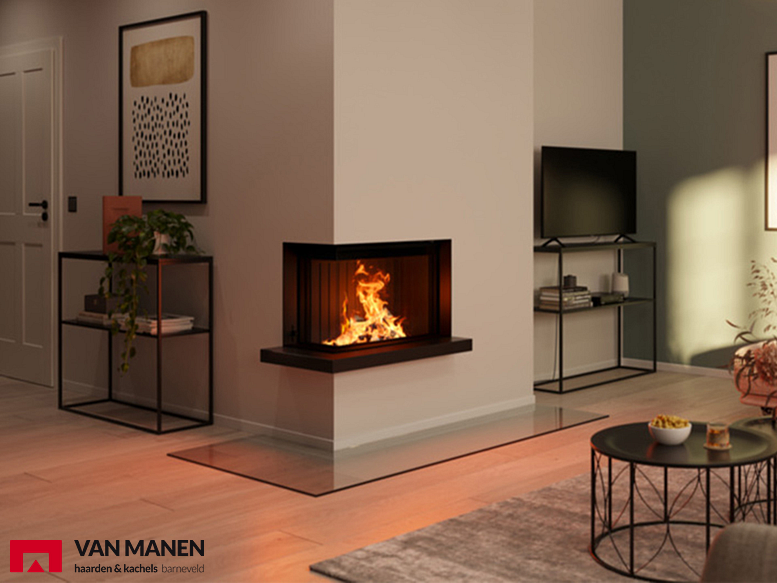 Spartherm Lean Corner 68x28x48 Houtkachel