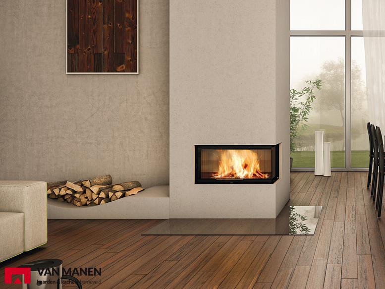 Spartherm Linear Corner L/R 73x35x37 Houtkachel