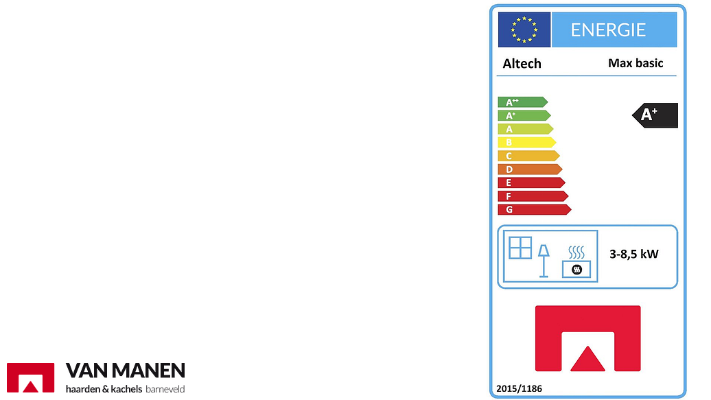 Altech Max B Houtkachel