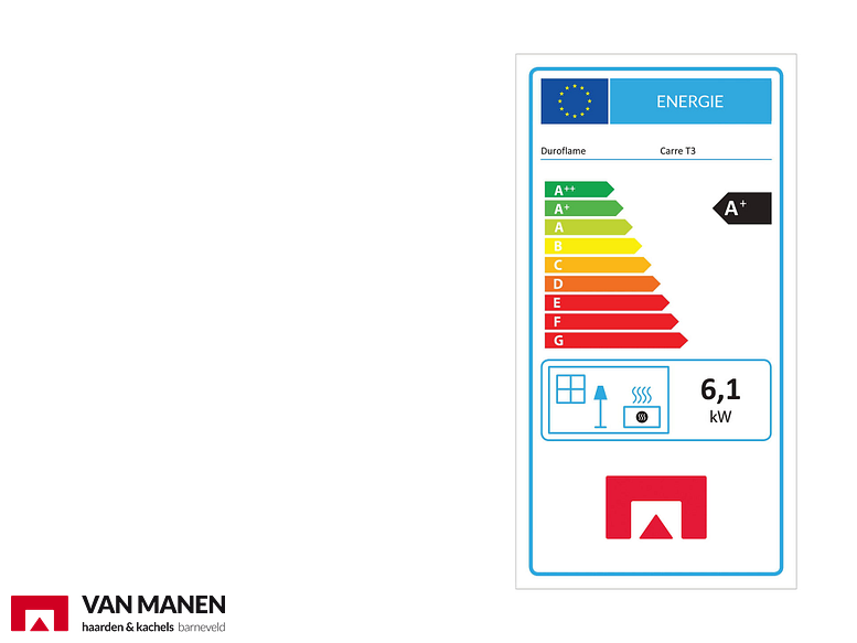 Duroflame Carré T3 Pelletkachel