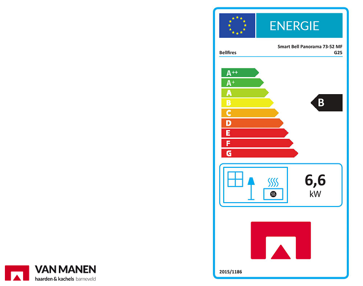 Bellfires Smart Bell Panorama 73/52 Gashaard