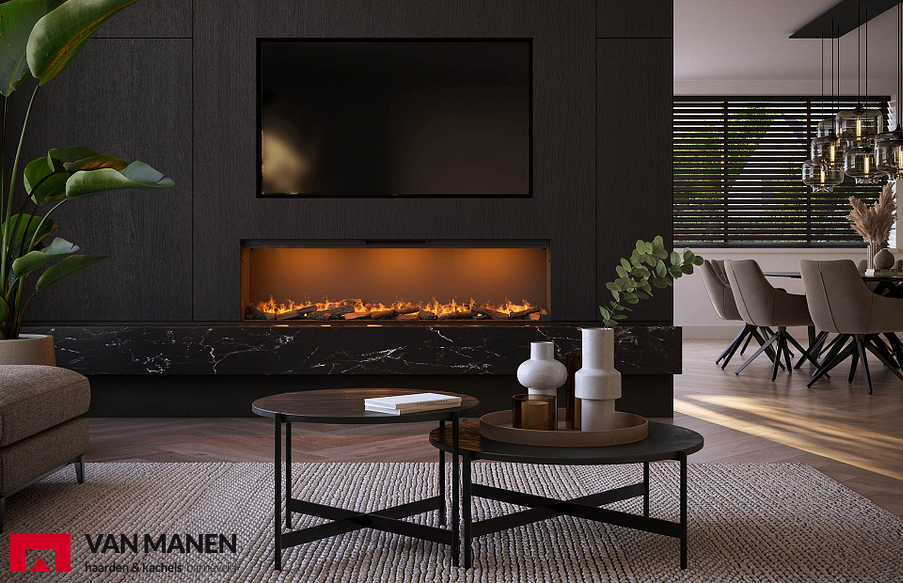 Faber e-SliM Linear 1700/450 I Elektrische haard