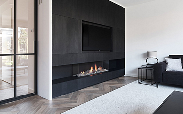 Tv meubel met sfeerhaard
