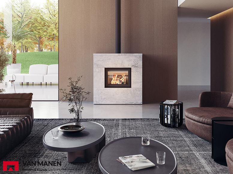 Altech Max Massiv W Houtkachel