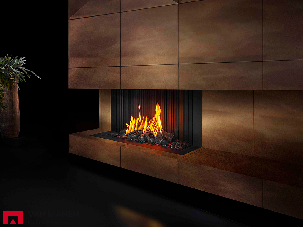 Barbas Gas Fire Panorama 120-50